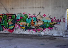 Graffiti Wall in Montijo e afonsoeiro - Photo by Scalp64 (2016)