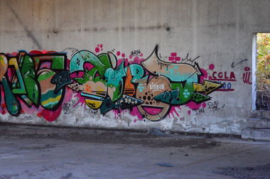 Graffiti Wall in Montijo e afonsoeiro - Photo by Scalp64 (2016)
