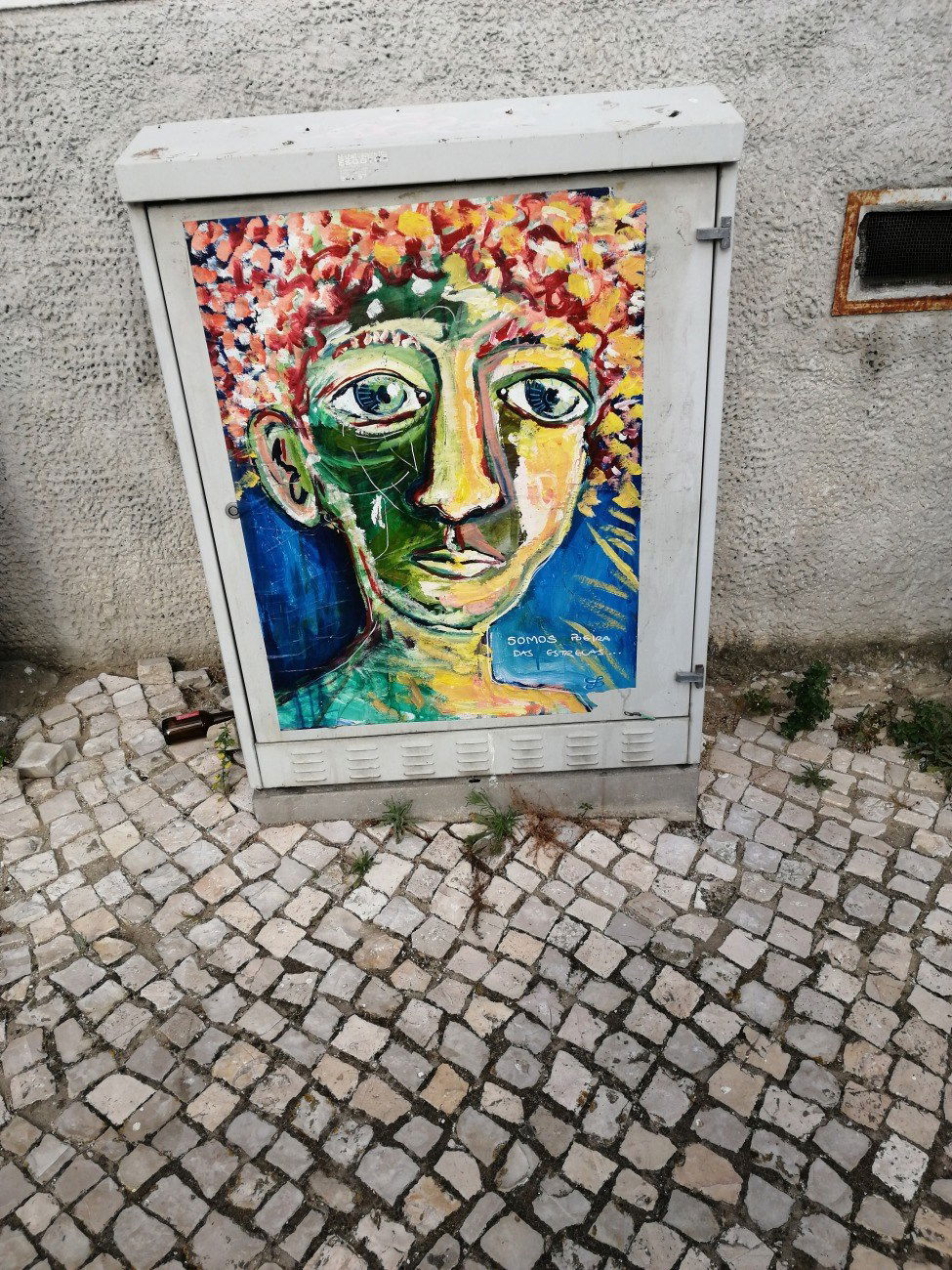 Graffiti Wall in Montijo - Photo by Scalp64