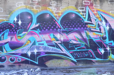 Graffiti Wall in Warte bitte... - Photo by Scalp64