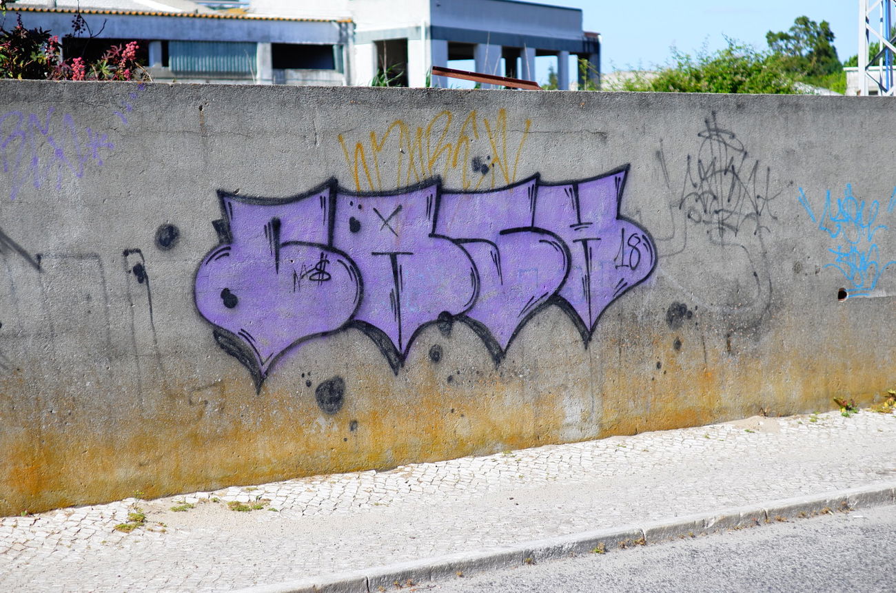 Graffiti Wall in Montijo e afonsoeiro - Photo by Scalp64