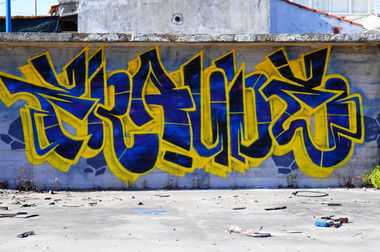 Graffiti Wall in Warte bitte... - Photo by Scalp64