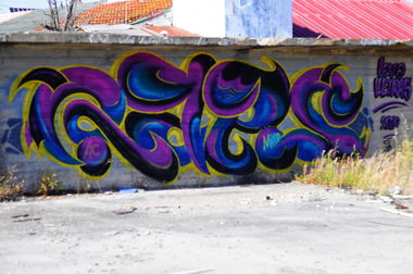 Graffiti Wall in Portugal - Photo by Scalp64 (2020)