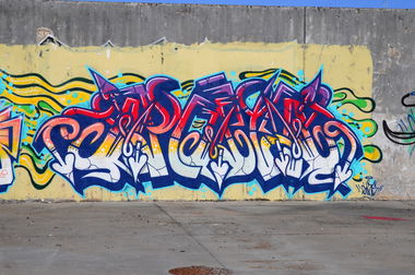 Graffiti Wall in Montijo e afonsoeiro - Photo by Scalp64