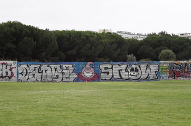 Graffiti Wall in Lissabon - Photo by Scalp64