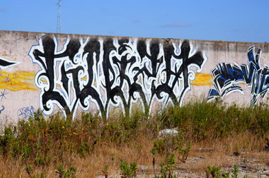 Graffiti Wall in Montijo e afonsoeiro - Photo by Scalp64