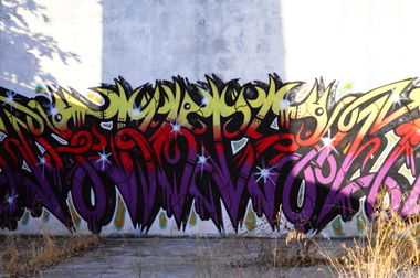 Graffiti Wall in Montijo e afonsoeiro - Photo by Scalp64