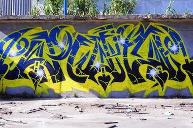 Graffiti Wall in Montijo e afonsoeiro - Photo by Scalp64