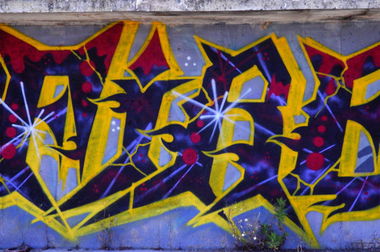 Graffiti Wall in Warte bitte... - Photo by Scalp64