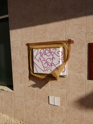 Graffiti Wall in Montijo - Photo by Scalp64