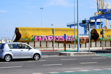 Graffiti Wall in Lissabon - Photo by Scalp64