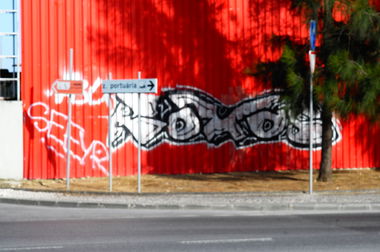 Graffiti Wall in Lissabon - Photo by Scalp64