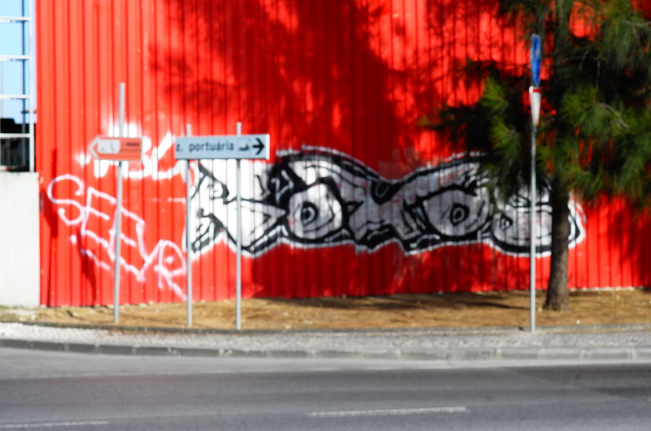 Graffiti Wall in Lissabon - Photo by Scalp64