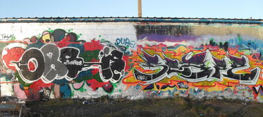 Graffiti Wall in Liege - Photo by Scape - scape, osm, osmc (2013)