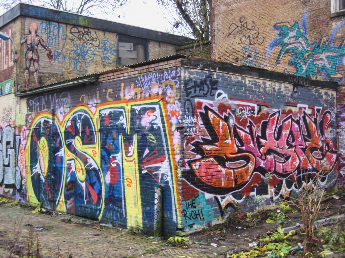 Graffiti Wall - Photo by Scape - scape, kostur, osm (2012)
