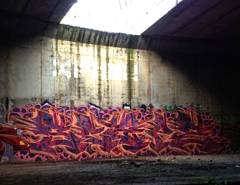 Graffiti Wall - Photo by Scape - scape, osm, osmc (2014)