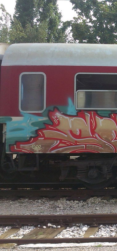 Graffiti Train - Photo by Scape - scape, see, osmc
