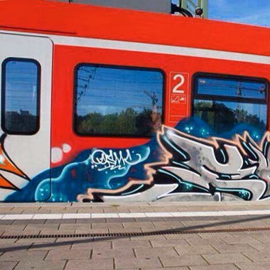 Graffiti Train - Photo by Scape - scape (2014)