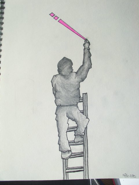 Graffiti Sketch - Photo by Scarecrow (2012)