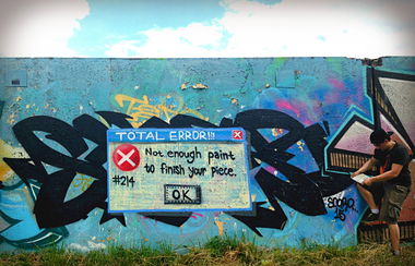 Graffiti Wall - Photo by Scaro - scaro, error