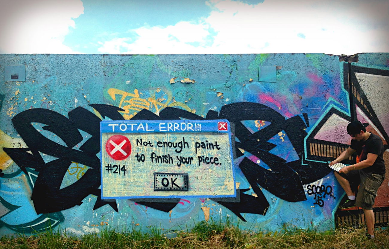 Graffiti Wall - Photo by Scaro - scaro, error