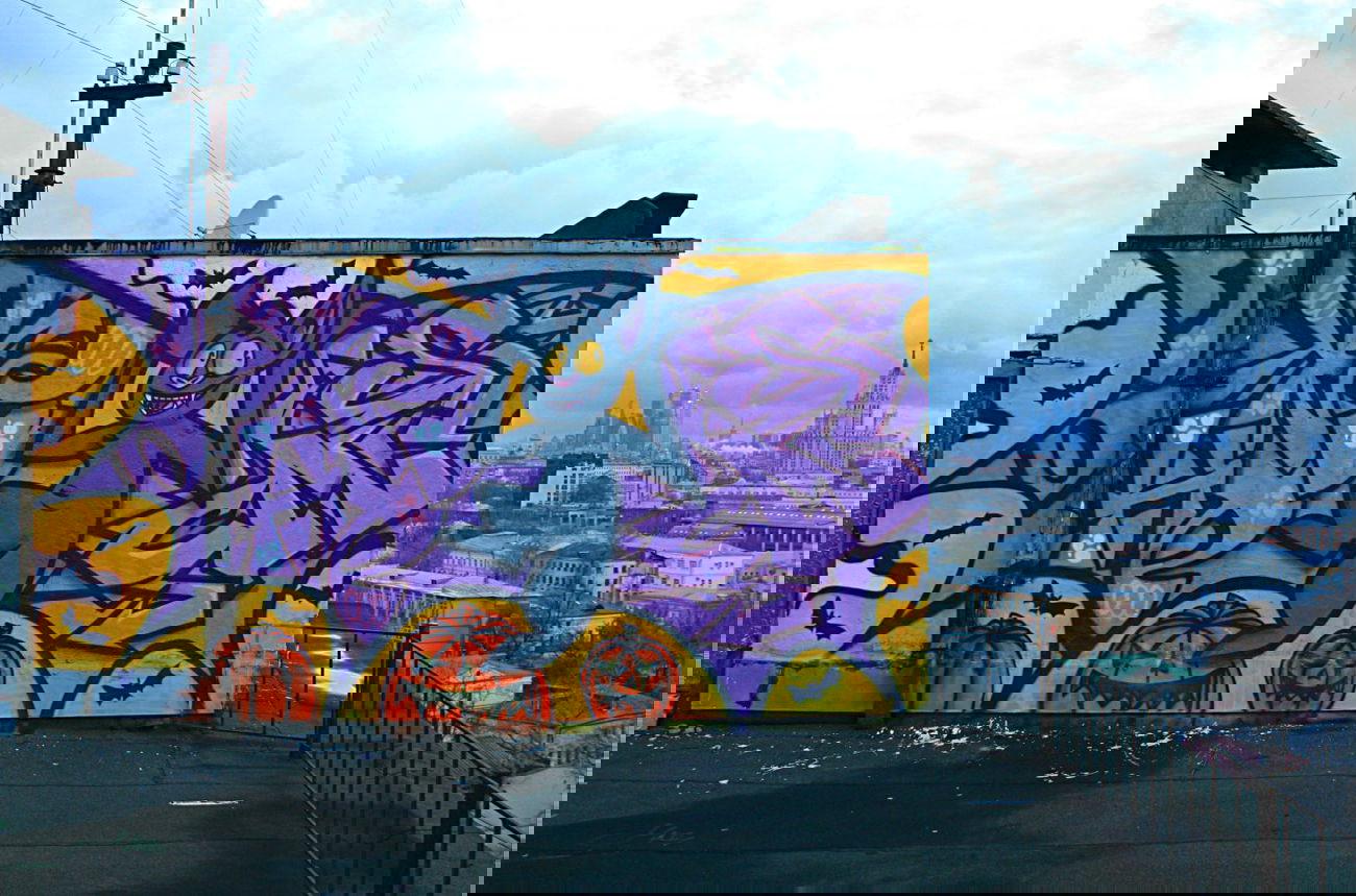 Graffiti Wall - Photo by Scaro - Rooftop, Scaro, kenar