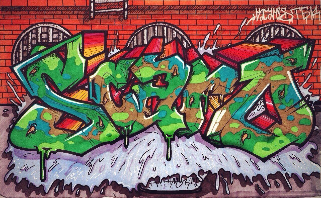 Graffiti Sketch - Photo by Scaro - Scaro
