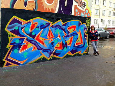 Graffiti Wall in Russian Federation - Photo by Scaro - scaro (2014)