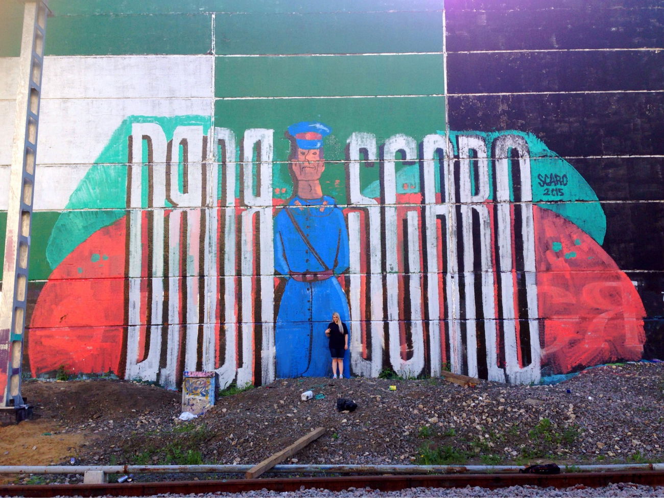 Graffiti Wall - Photo by Scaro - Scaro