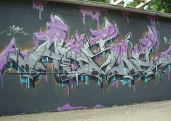 Graffiti in Minden - Photo by Schachtschicht - Alsoe, Hack, Lack (2015)