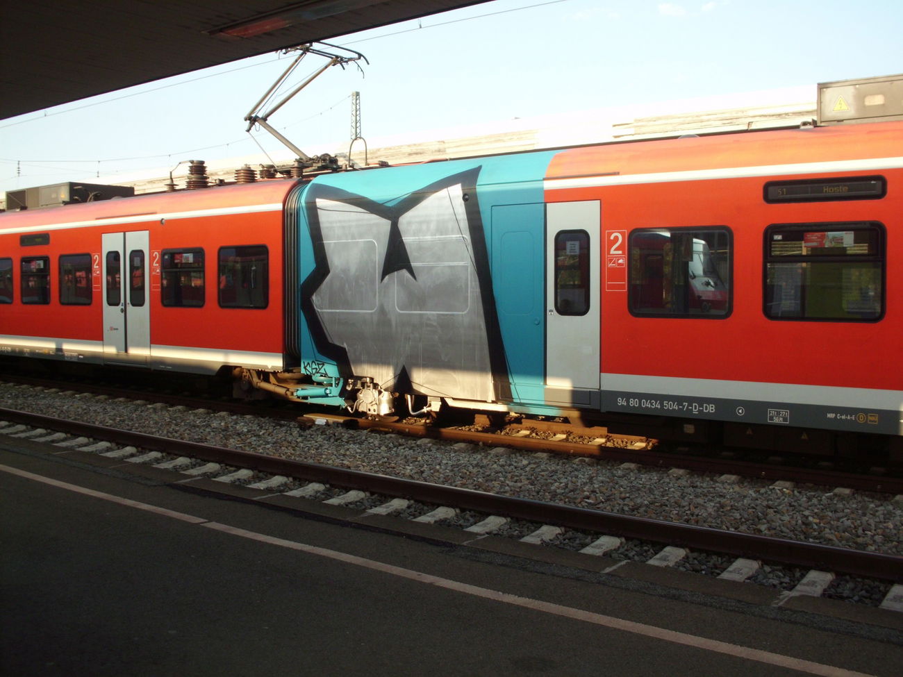 Graffiti Train in Minden - Photo by Schachtschicht - wars, warz, moses (2015)