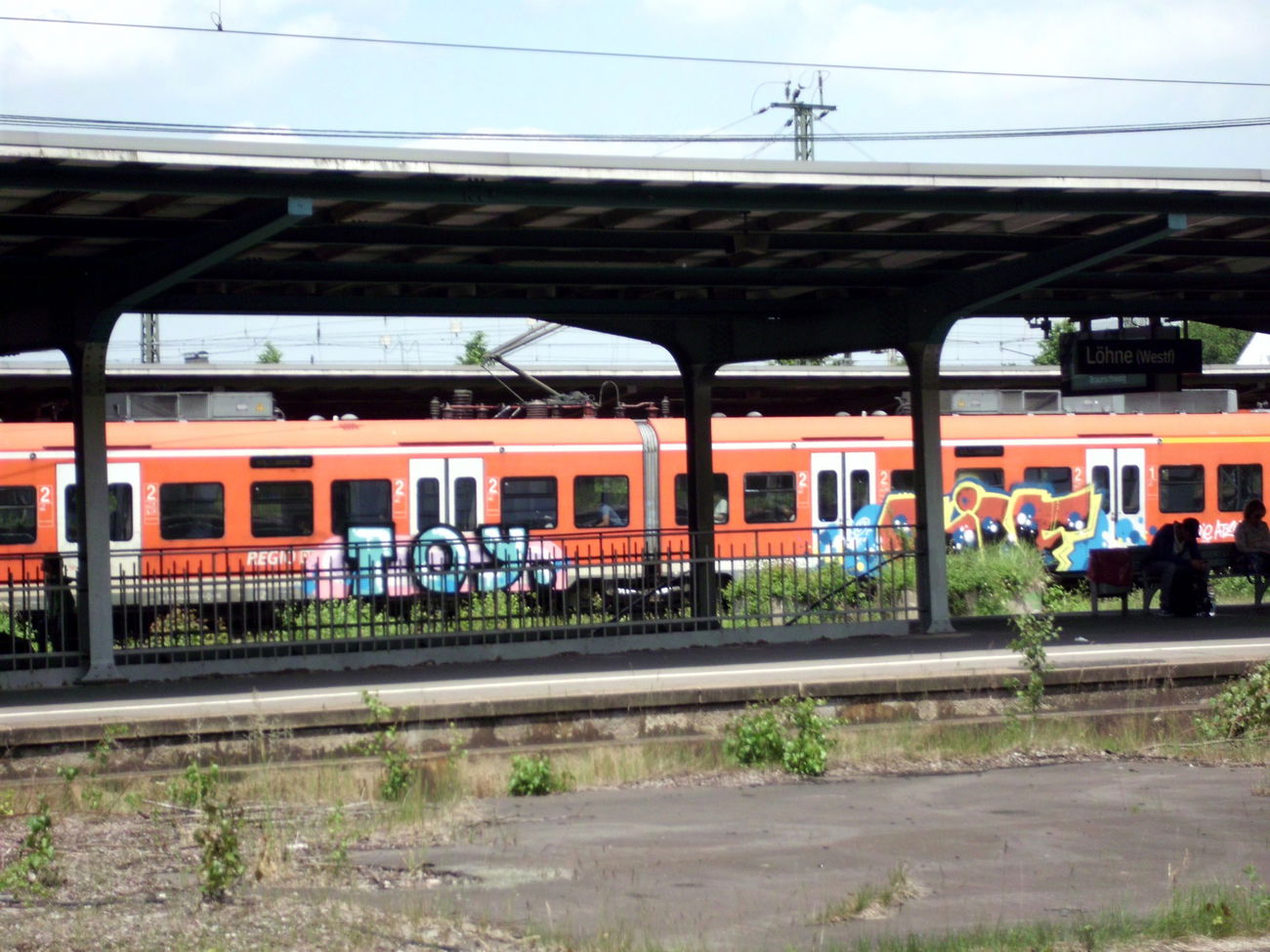 Graffiti Train - Photo by Schachtschicht - sif, toy, rb78 (2015)