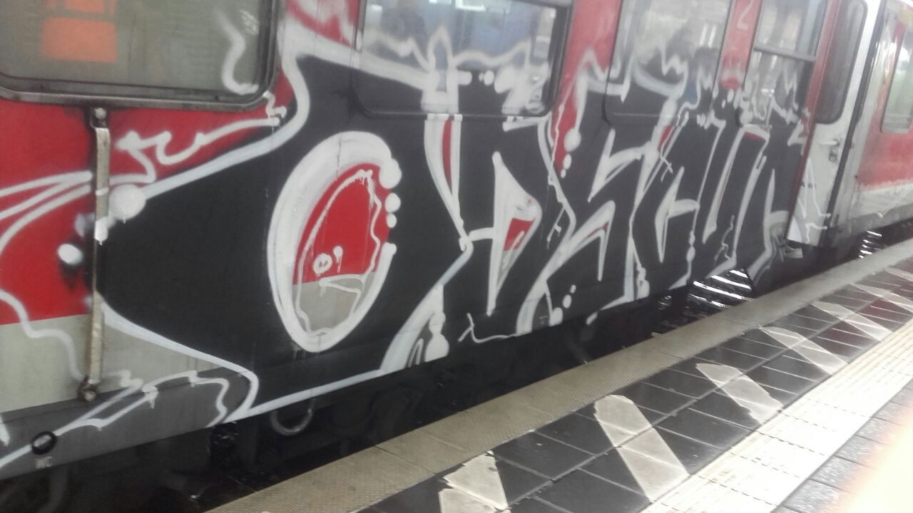 Graffiti Train - Photo by Schandiztat