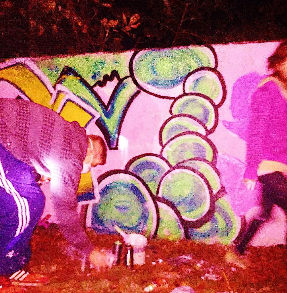 Graffiti Wall - Photo by Schandiztat