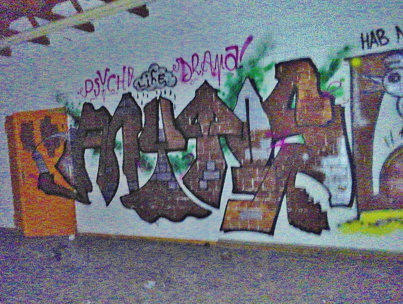 Graffiti Wall - Photo by Schandiztat - lost, place, mythos (2018)