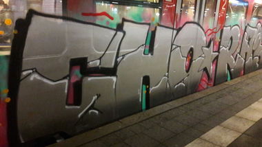 Graffiti Train - Photo by Schandiztat