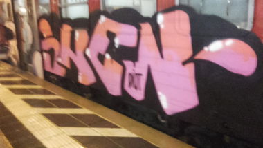 Graffiti Train - Photo by Schandiztat (2017)