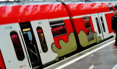 Graffiti Train - Photo by Schandiztat