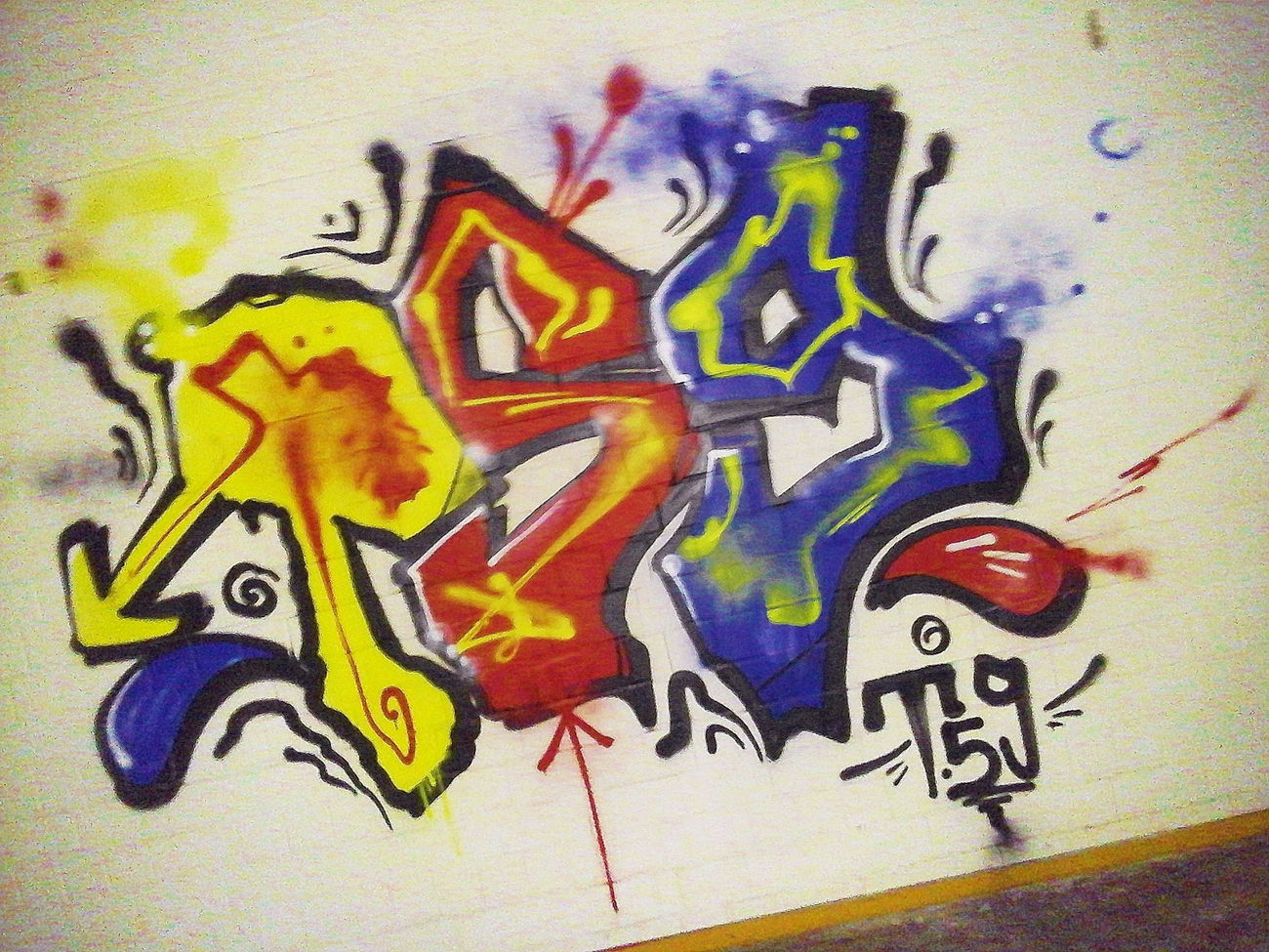 Graffiti Wall - Photo by Schandiztat - t59 (2018)