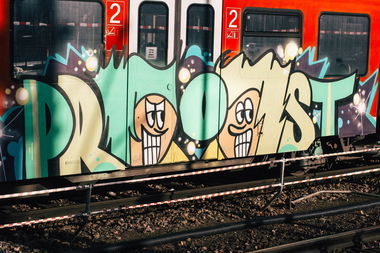 Graffiti Train - Photo by Schandiztat