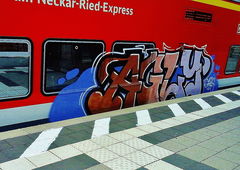 Graffiti Train - Photo by Schandiztat (2018)