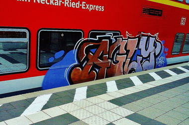 Graffiti Train - Photo by Schandiztat (2018)