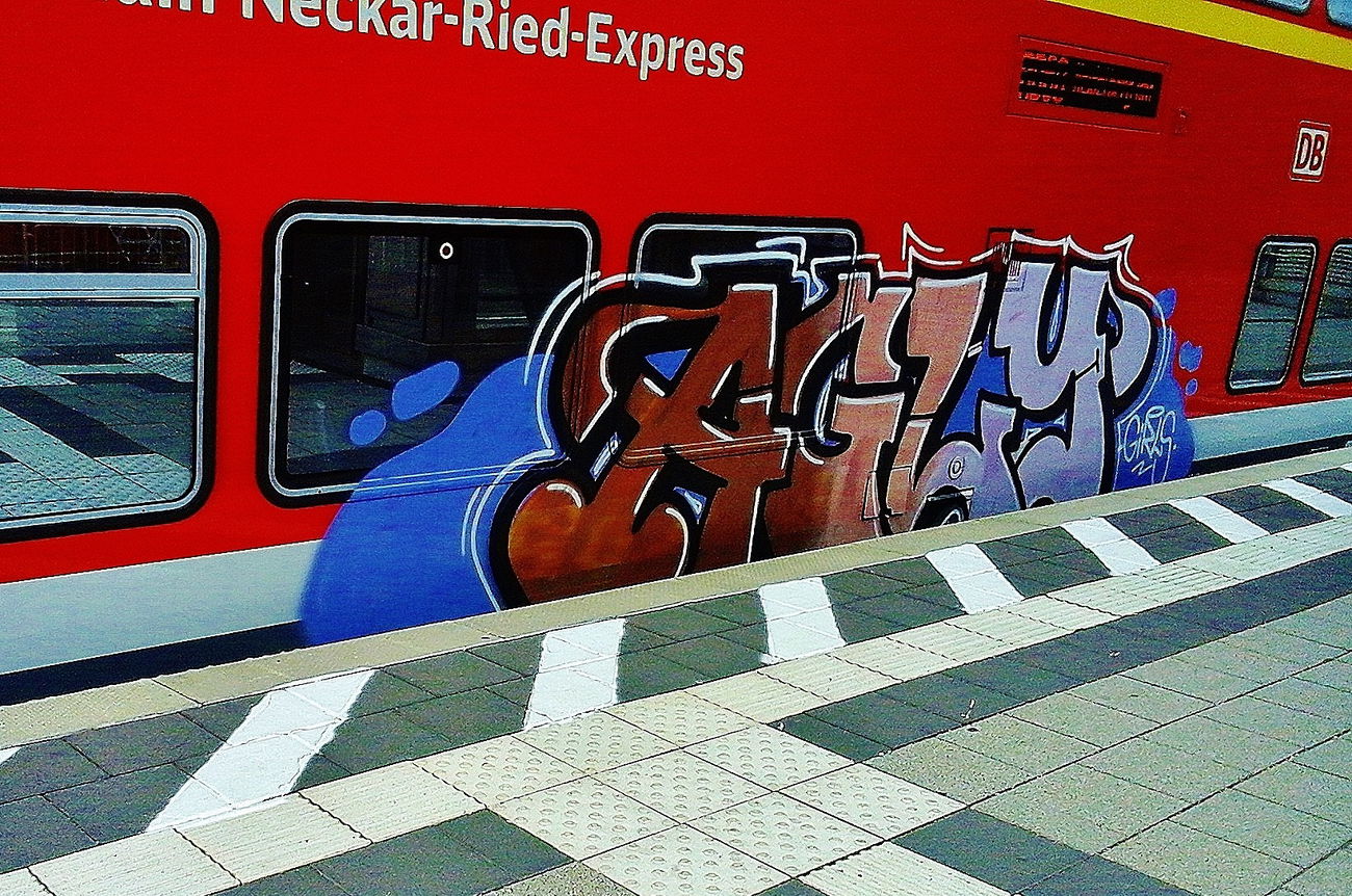 Graffiti Train - Photo by Schandiztat (2018)