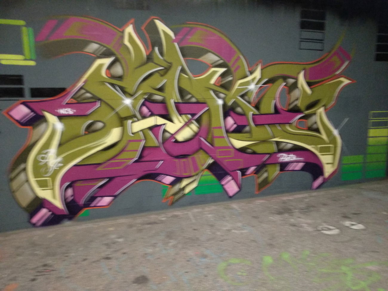 Graffiti Wall - Photo by Schandiztat (2018)