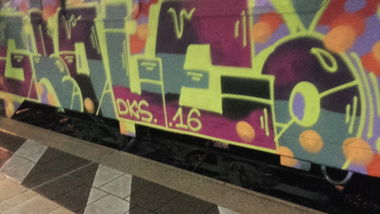 Graffiti Train - Photo by Schandiztat