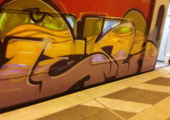 Graffiti Train - Photo by Schandiztat