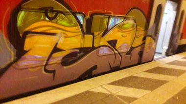 Graffiti Train - Photo by Schandiztat
