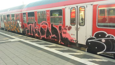 Graffiti Train - Photo by Schandiztat