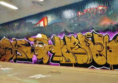 Graffiti Wall - Photo by Schandiztat