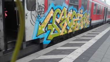 Graffiti Train - Photo by Schandiztat